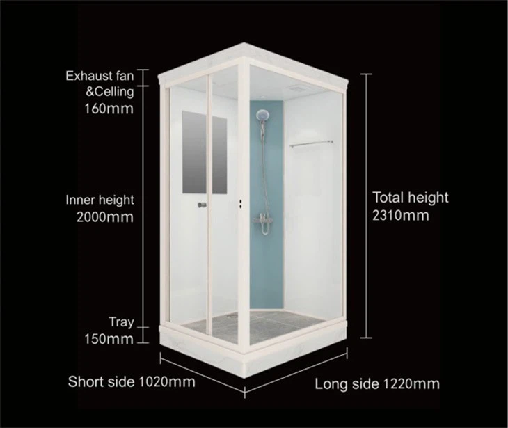 shower rooms prefab bathroom unit